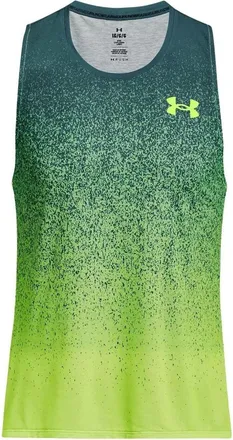 Under Armour Rush Logo Tank Green 1377314-722
