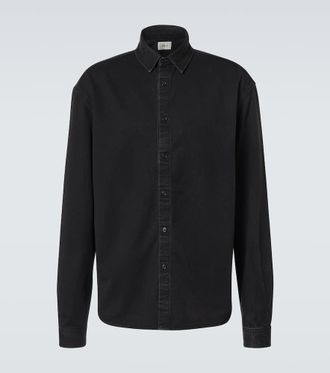 Saint Laurent Cassandre denim shirt