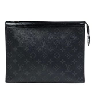 Louis Vuitton Pre-owned Monogram Eclipse Clutch - - Pre-owned - Donna - Nero - ONE SIZE
