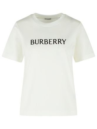 Burberry Frankie White Cotton T Shirt