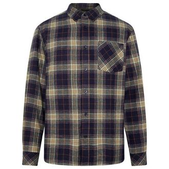Knowledge Cotton Apparel Regular Fit Checkered Shirt Hemd f&uuml;r Herren | grau