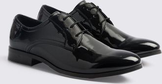 Moss Mayfair Black Patent Dress Shoes