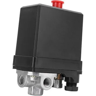 OEM Pressostato Per Compressore DAria Trifase Da 380 V, Attacco G1/4, Montaggio Verticale A 4 Fori, Accessorio Compatibile Con Compressori Industriali