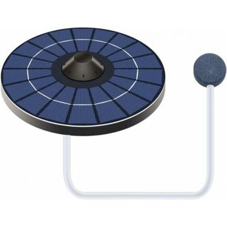 OEM Aireador Solar Para Estanques, Bomba De Ox&iacute;geno Con Manguera De Aire Y Piedras Flotantes Para Burbujas. Oxigenador Para Acuarios, Fuentes Y Bebederos 
