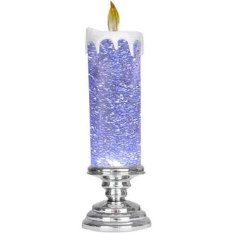 OEM Velas Navide&ntilde;as Led Sin Llama Con Efecto Brillante - Velas Navide&ntilde;as Recargables Por Usb Que Cambian De Color, Vela De Agua Led Para Decoraci&oacute;n Navide