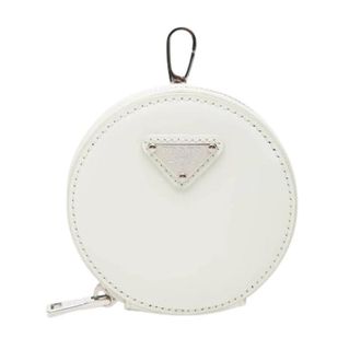 Prada Pre-owned Coin Pouch - Dames - Vintage Accessoires - Wit - ONE Size - Leer - Vintage