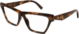 Saint Laurent M103 Optical Frame - unisex - Brillen - Bruin - 58 MM - Accessoires