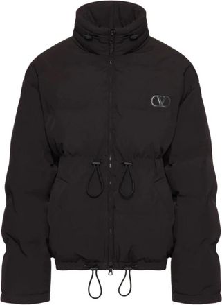 Valentino Garavani VLogo Puffer Jacket - Heren - Winterjassen - Zwart - 2XL - Polyester - Jassen