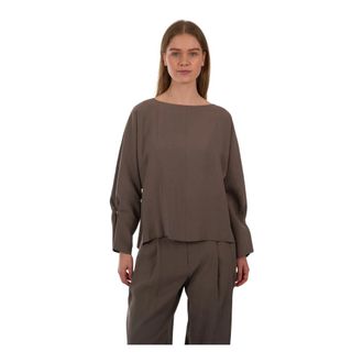 ottod'Ame Dames, Blouses & Shirts, Bruin, Maat: XS Modal