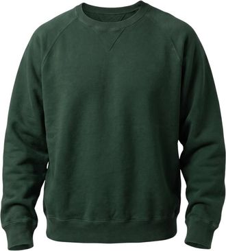 Fortela Harvard Crewneck - Heren - Sweatshirts - Groen - S - Katoen - Hoodies & sweatvesten