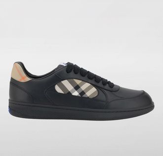 Burberry Sneakers Terrace Burberry in pelle e cotone spalmato