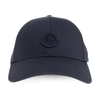 Moncler Caps, female, Blue, Size: ONE SIZE Cap with Visor