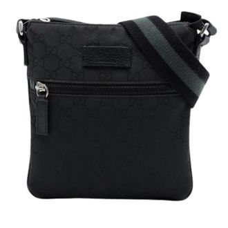 Gucci Pre-owned Borsa a Tracolla in Nylon - - Pre-owned - Donna - Nero - ONE SIZE