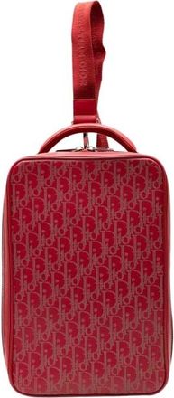 Dior Pre-owned Printed Travel Bag - Dames - Vintage Weekendtas - Rood - ONE Size - Vintage