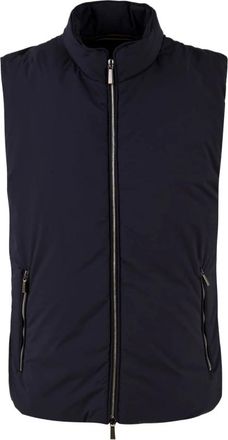 Moorer Gilet - Heren - Bodywarmers - Blauw - L - Polyester - Jassen
