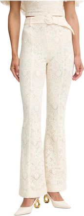 Twinset Donna, Pantaloni, Beige, S, new