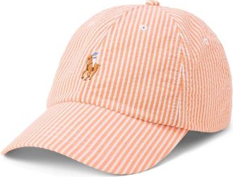 Polo Ralph Lauren Seersucker Striped Ball Cap