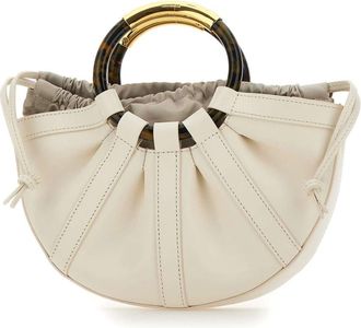 Coccinelle Handbags, female, White, Size: ONE SIZE Shell Small Handbag