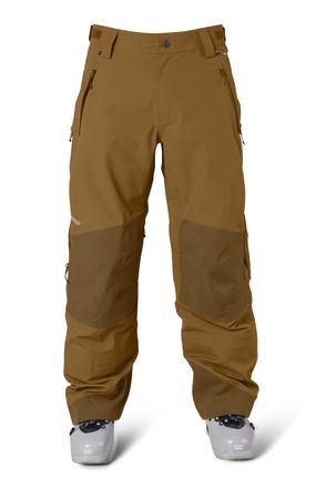 FlyLow Mens Chemical Ski and Snowboard Pants - Rye
