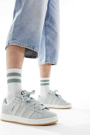 adidas Originals Campus 00s sneakers in white and light gray-Silver