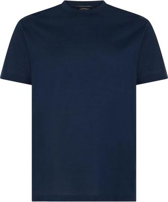 Paul & Shark T-shirt met korte mouwen - Heren - T-shirts - Blauw - S - Katoen - Tops