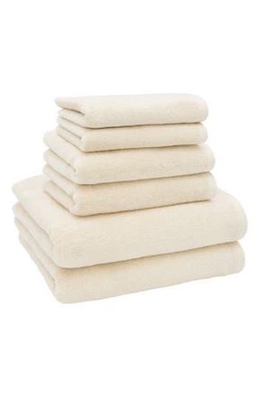Linum Home Textiles 6-Piece Ediree Cotton Towel Set in Beige at Nordstrom Rack