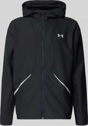 Under Armour Regular Fit Jacke mit Logo-Print Modell Unstoppable in Black, Gr&ouml;&szlig;e XXXL