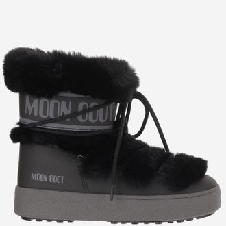 Moon Boot Moon Boot Ltrack Tube enkellaarzen van imitatiebont