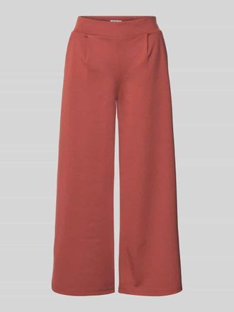 Ichi Wide Fit Stoffhose mit Viskose-Anteil Modell Kate in Terra, Gr&ouml;&szlig;e XXL