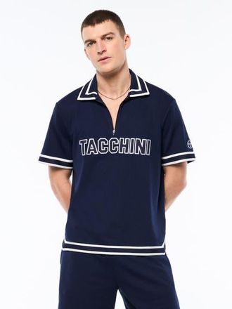 Sergio Tacchini Tito Short Sleeve Polo in Maritime Blue at Nordstrom, Size Xxx-Large