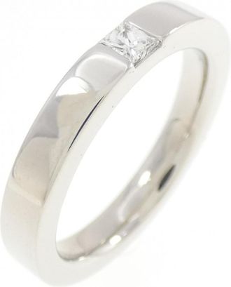 Harry Winston Platinum Platinum 950 Band Ring (Pre-Owned)