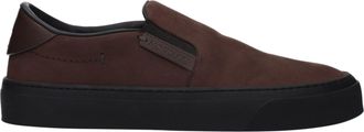 Moncler Bruine Leren Instaploafers