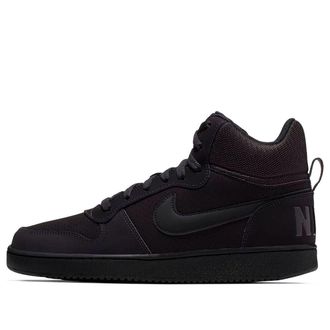 Nike Court Borough Mid Black 838938-003