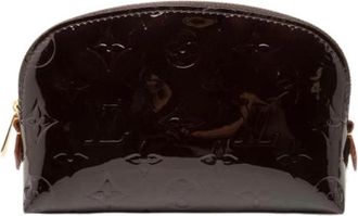 Louis Vuitton Pre-owned Monogram Vernis Pouch - Dames - Vintage Accessoires - Paars - ONE Size - Vintage