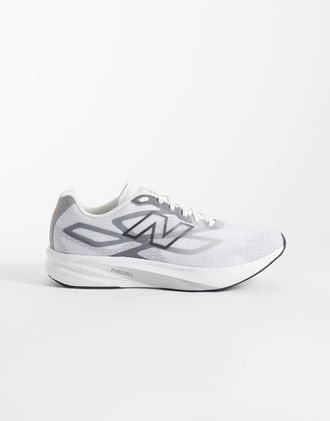 New Balance Flite-R - Sneakers da corsa bianche e grigie-Grigio