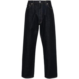 Kaptain Sunshine Straight Jeans, male, Black, Size: W34 Straight Jeans