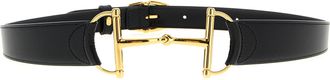 Gucci Horsebit Belt Cinture Nero-Donna