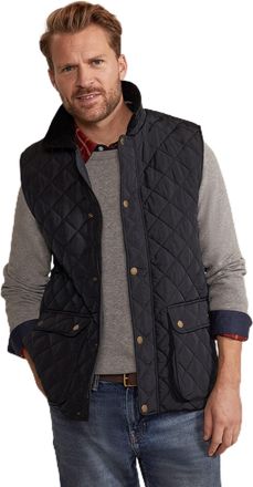 Mountain Warehouse Hinter + Hobart Berwick Mens Quilted Gilet Black XS