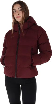 Superdry Chaqueta acolchada deportiva con capucha - Jackets - Mujer - Rojo - XS