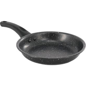 Gibson Home Delhi 8 Inch Round Nonstick Carbon Steel Frying Pan in White at Nordstrom