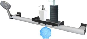 Pellet Pmr Pellet Pasamanos De Ducha Con Jabonera Y Soporte Para Teleducha