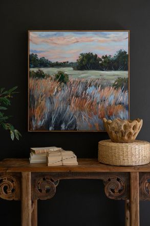 Kalalou Framed Landscape Painting