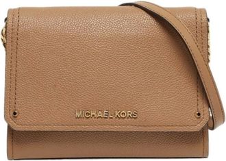 Michael Kors Pre-owned Cross Body Bags, female, Brown, Size: ONE SIZE Pre-owned Crossbody Bag