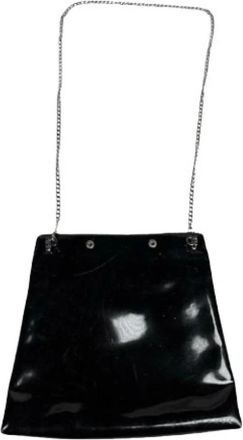 Ferragamo Pre-owned Leren Schoudertas - Dames - Vintage Schoudertas - Zwart - ONE Size - Leer - Vintage