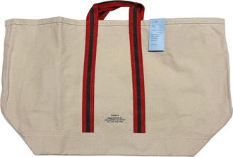Puebco Vacation College Tote Bag in Red X Black at Nordstrom