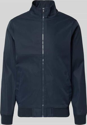 Blend Regular Fit Jacke mit Stehkragen Modell Hefi in Marine, Gr&ouml;&szlig;e 3XL