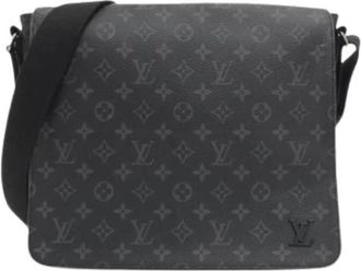 Louis Vuitton Pre-owned Monogram Eclipse Schoudertas - Heren - Vintage Schoudertas - Zwart - ONE Size - Vintage