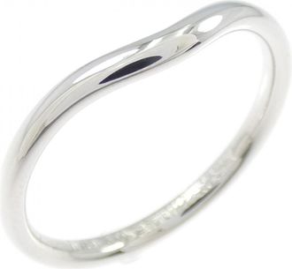 Tiffany & Co. Silver Platinum 950 Band Ring (Pre-Owned)