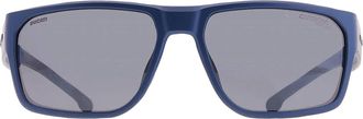 Carrera Silver Mirror Rectangular Mens Sunglasses CARDUC 029/S 0TZQ/T4 59