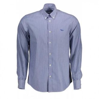 Harmont & Blaine Casual overhemd - Heren - Casual Overhemden - Blauw - 2XL - Katoen - Overhemden